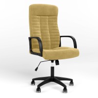 Крісло керівника поворотне Новий Стиль DIRECTOR TILT PL62 SORO-40 (Жовто-гірчичний) (NWS-125925)