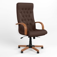 Крісло офісне поворотне Новий Стиль FIDEL EXTRA ANYFIX LE-K (Каштан) (NWS-125975)