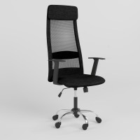 Кресло офисное поворотное Новый Стиль FRANK GTR TILT (WS-122) CHR68 P OH-5 C-11 (Черный) (NWS-123725)