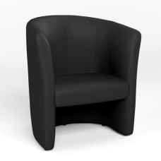 М'яке офісне крісло Новий Стиль CLUB ECO-30 (Чорний) (NWS-122746)