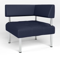 Кресло офисное угловое Новый Стиль OFFICE ECO-22 (Синий) (NWS-122806)