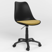 Кресло офисное поворотное Новый Стиль ASTI GTS (J) PL62 (BOX-1) K02 SORO-40 (Желто-горчичный) (NWS-131945)