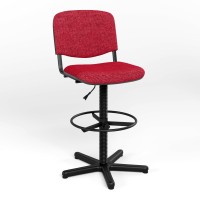 Крісло офісне поворотне Новий Стиль ISO GTS RING BASE STOPKI PM64 C-2 (Червоний) (NWS-132065)