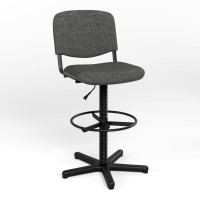 Крісло офісне поворотне Новий Стиль ISO GTS RING BASE STOPKI PM64 C-73 (Сірий) (NWS-132075)