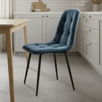 Стілець PM-003 Perfect Home Sic Velluto 19 Графіт (PFH-092132)