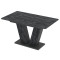 Стіл розсувний Неман ДЕН Вугільний камінь/Антрацит (NEM-121061)
