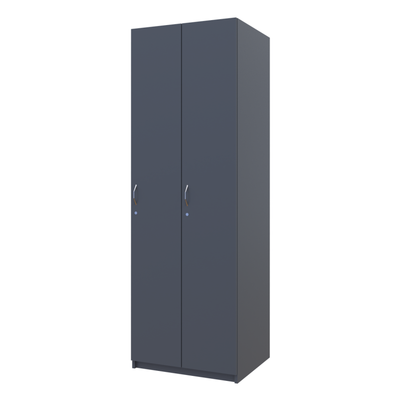 Роздягальня Doros 2-х секційна Графіт 2 ДСП 60х52х180 (DRS-011613)