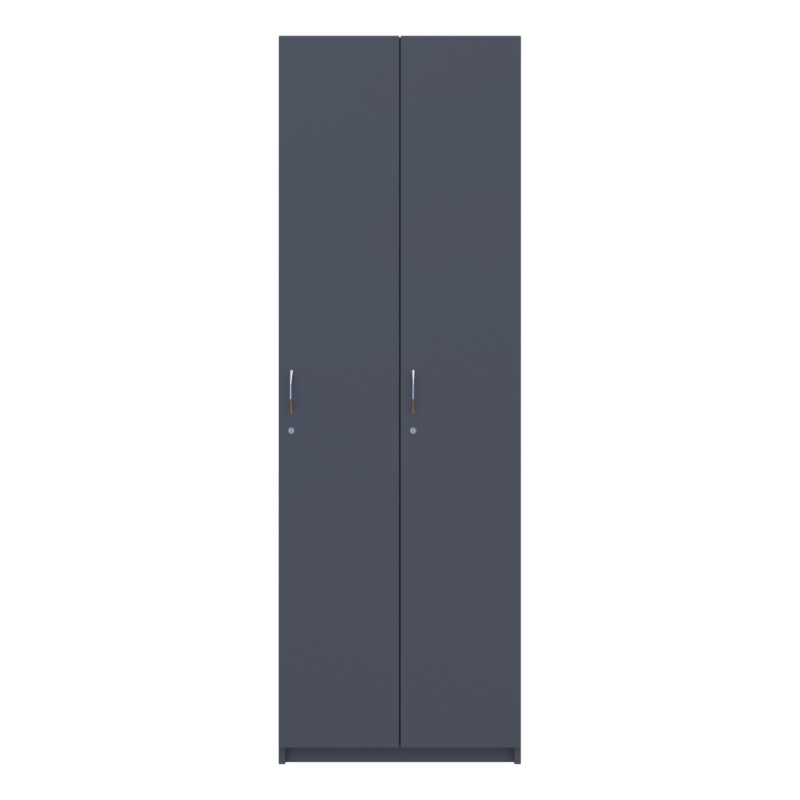 Роздягальня Doros 2-х секційна Графіт 2 ДСП 60х52х180 (DRS-011613)