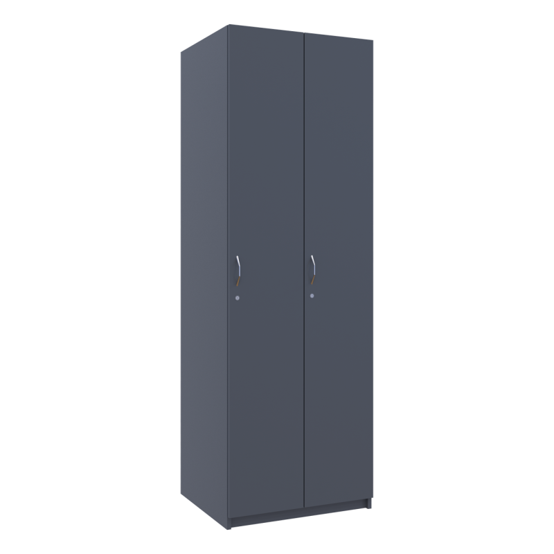 Роздягальня Doros 2-х секційна Графіт 2 ДСП 60х52х180 (DRS-011613)