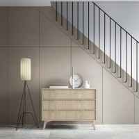 Комод Perfect Home Forest KSZ106 з 3 шухлядами 106х80х38 см Беж пісочний/ялиця сканді (PFH-091481)