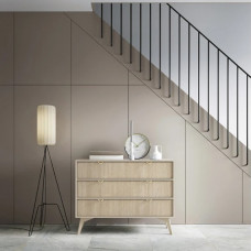 Комод Perfect Home Forest KSZ106 з 3 шухлядами 106х80х38 см Беж пісочний/ялиця сканді (PFH-091481)