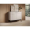 Комод Perfect Home Japandi K104 2-дверний 103х83х39 см Кашемiр (PFH-091469)