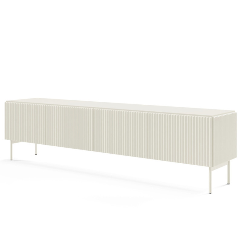 Тумба під телевізор Perfect Home Muti 4D/195 195,2x51,2x39,8 Кашемір (PFH-091403)