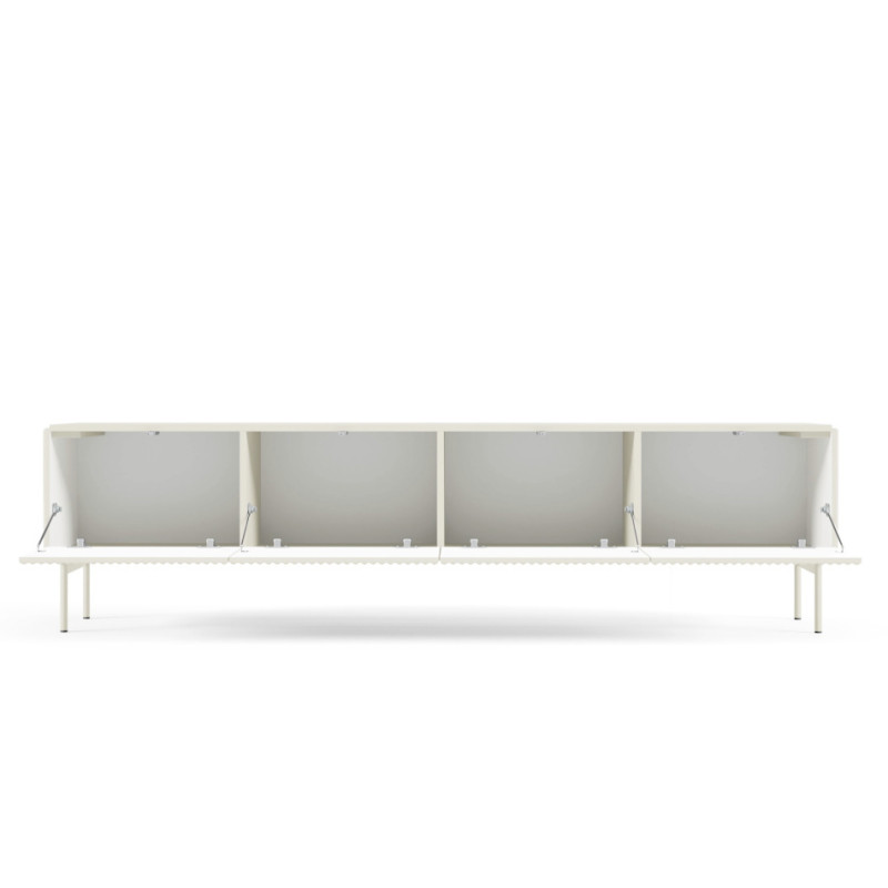 Тумба під телевізор Perfect Home Muti 4D/195 195,2x51,2x39,8 Кашемір (PFH-091403)