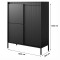 Комод високий Perfect Home Senso 3D 123,4x103,5x39,5 Чорний (PFH-091134)