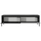 Тумба під телевізор Perfect Home Senso 2D/187 187,1х53,4х39,5 Чорний (PFH-091138)