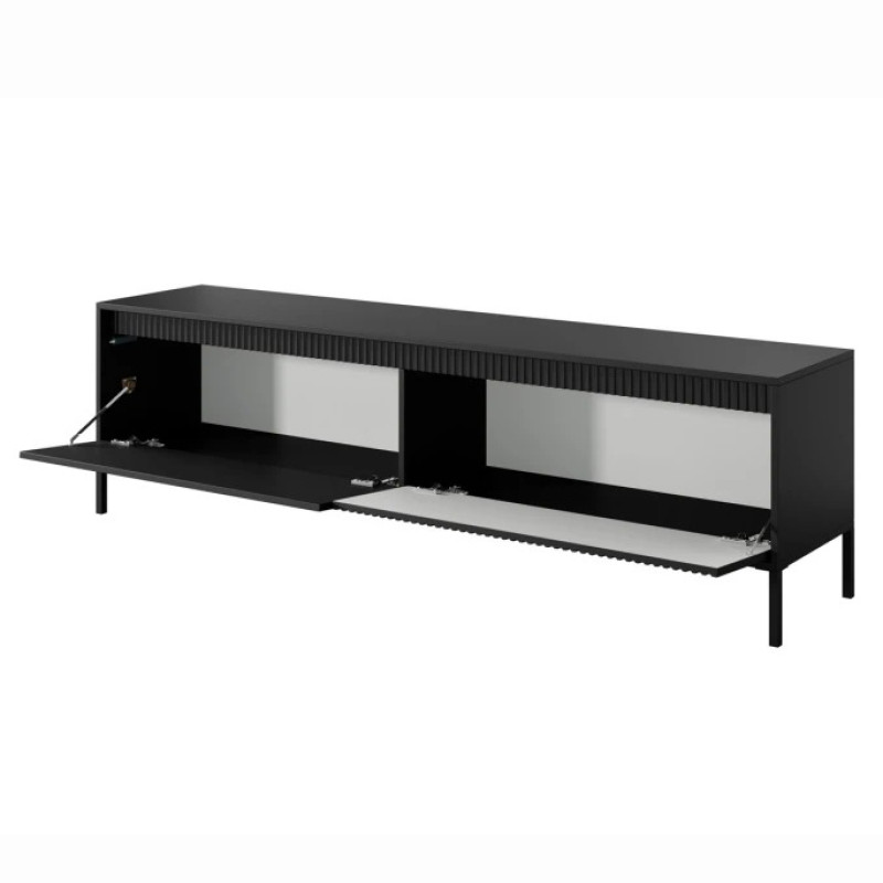 Тумба під телевізор Perfect Home Senso 2D/187 187,1х53,4х39,5 Чорний (PFH-091138)