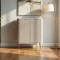 Комод високий Perfect Home Zova K103 2D 103x129x39 Кашемір (золоті ніжки) (PFH-091284)
