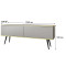 Тумба під телевізор Perfect Home Oro RTV135 2D 135х53х32 Сірий (чорні ніжки) (PFH-091325)