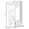 Передпокій Perfect Home Nelly 131x192x40 Білий/Дуб артизан (PFH-091303)