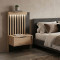 Тумби приліжкові з телескопічними напрямними 2 шт Perfect Home Italy 1S/51 50,4x102x39,6 Дуб артизан/Антрацит (PFH-091098)