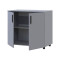 Комод Doros Торн Сірий 2 ДСП 90х51.6х80 (DRS-012090)