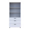 Шафа для одягу Doros Торн Білий 2 ДСП/3Ш (полиці) 90х51.6х200 (DRS-012020)