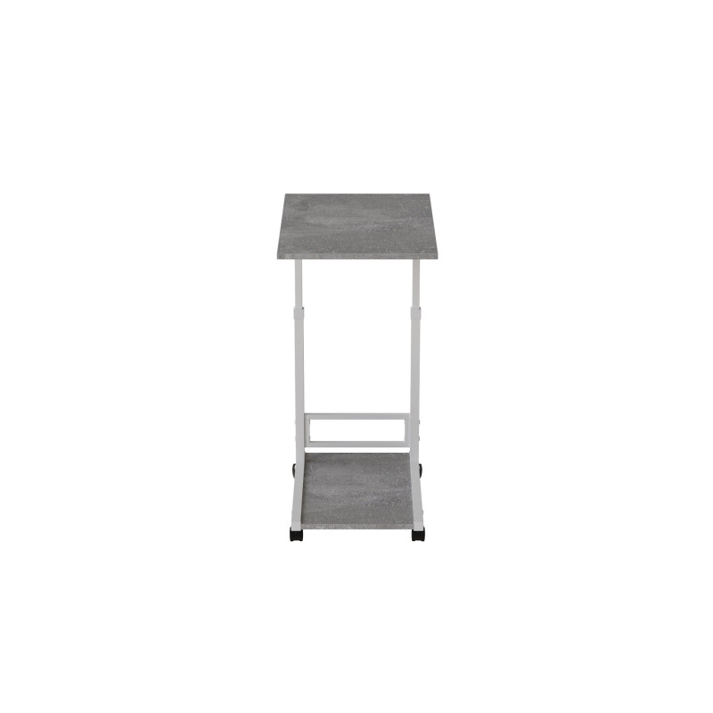 Стол приставной Ferrum-decor Френу 62x40x60 металл Серый ДСП Бетон 16мм (FRD-102525)