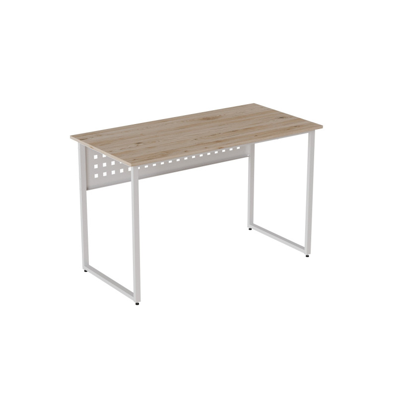 Компьютерный стол Ferrum-decor Майк 75x100x60 белый ДСП Дуб Сан-Марино 32мм (FRD-101305)