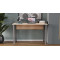 Комп'ютерний стіл Ferrum-decor Курт 75x100x60 сірий ДСП Дуб Сан-Марино 32мм (FRD-101835)