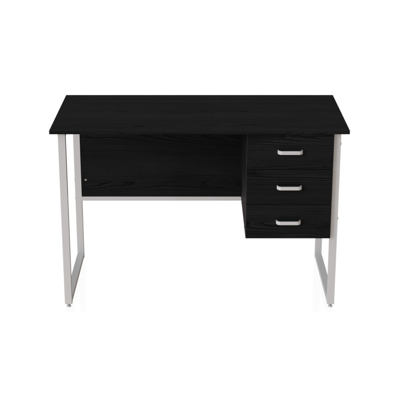 Компьютерный стол Ferrum-decor Гарри 75x120x70 белый ДСП Сосна Кембра 16мм (FRD-101005)