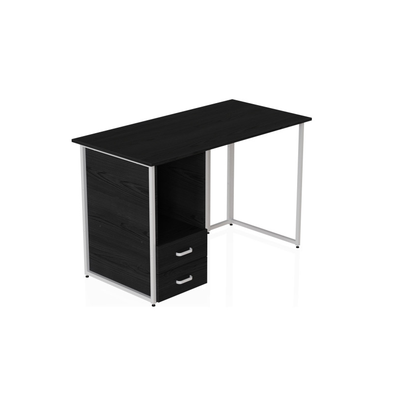 Комп'ютерний стіл Ferrum-decor Отто 75x120x70 білий ДСП Сосна Кембра 16мм (FRD-101045)