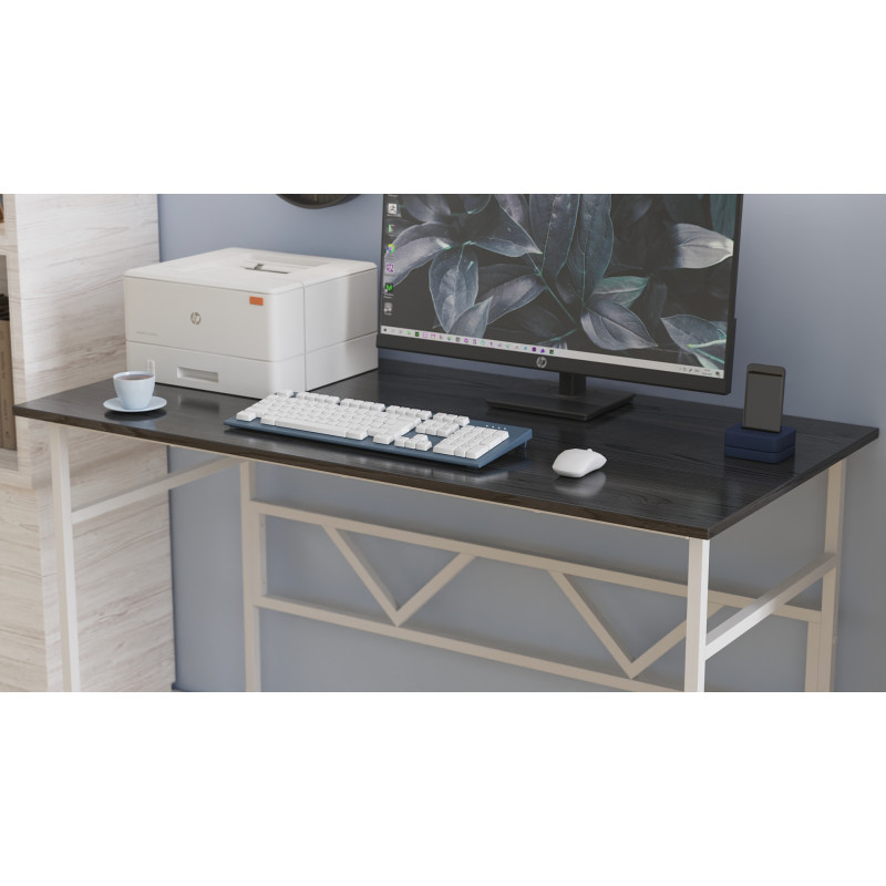 Компьютерный стол Ferrum-decor Раян 75x100x60 белый ДСП Сосна Кембра 16мм (FRD-101125)