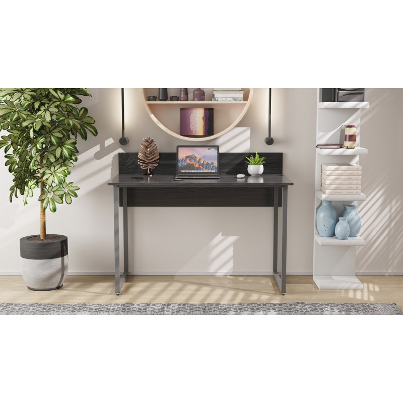 Комп'ютерний стіл Ferrum-decor Скай 75x100x60 сірий ДСП Сосна Кембра 16мм (FRD-101535)