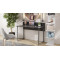 Комп'ютерний стіл Ferrum-decor Скай 75x140x60 сірий ДСП Сосна Кембра 16мм (FRD-101555)