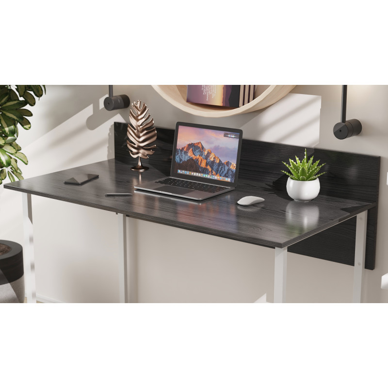 Комп'ютерний стіл Ferrum-decor Скай 75x120x70 білий ДСП Сосна Кембра 16мм (FRD-101105)