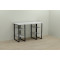 Письмовий стіл Ferrum-decor Карен 76x120x60 чорний ДСП Біле 32мм (FRD-102045)