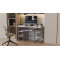 Компьютерный стол Ferrum-decor Скай 75x100x70 белый ДСП Сосна Кембра 16мм (FRD-101095)