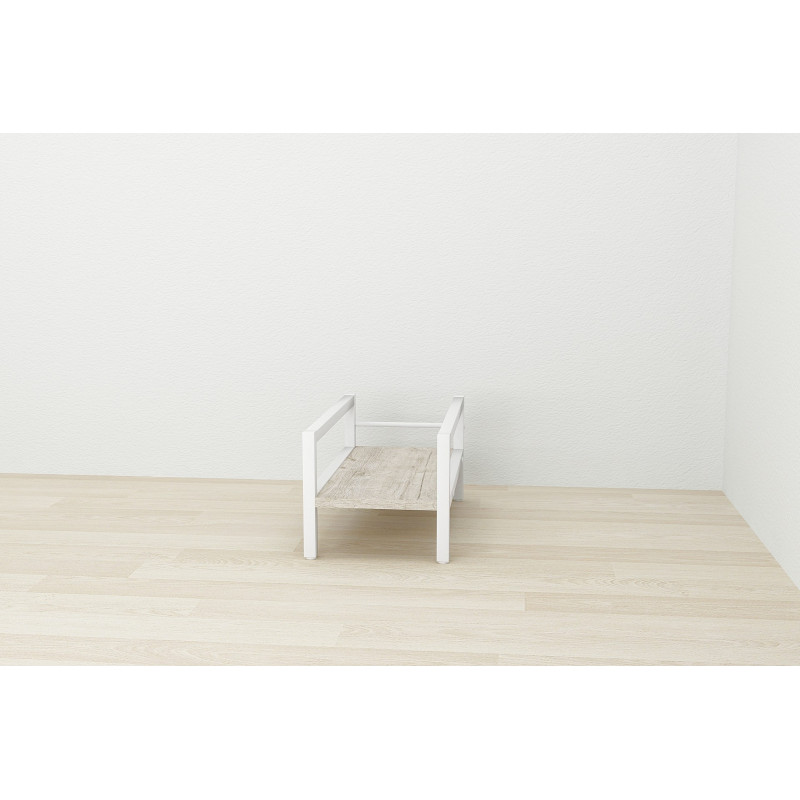 Підставка для системного блоку Ferrum-decor Нікі 21x24x45 Білий ДСП Сан-Марино 16мм (FRD-105293)