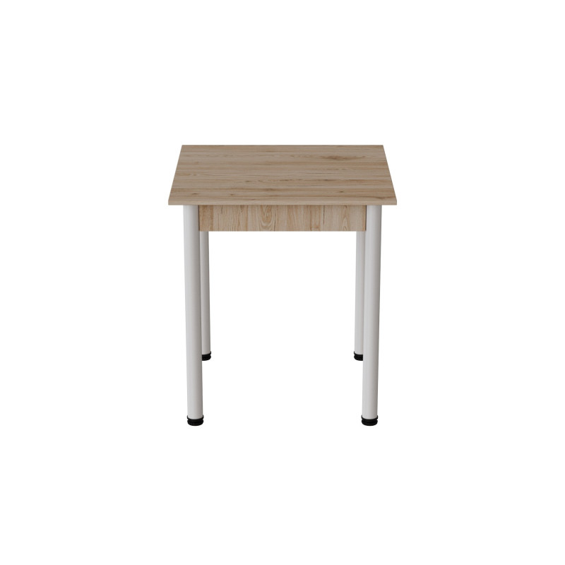 Стол кухонный Ferrum-decor Агата 75x70x70 Белый ДСП Сан-Марино 16мм (FRD-105633)