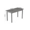 Стол кухонный Ferrum-decor Марио 75x120x60 Серый ДСП Бетон 16мм (FRD-105583)