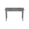 Стол кухонный Ferrum-decor Марио 75x120x60 Серый ДСП Бетон 16мм (FRD-105583)