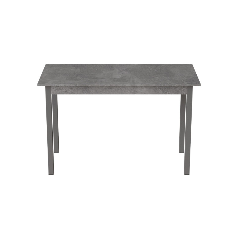 Стол кухонный Ferrum-decor Марио 75x120x60 Серый ДСП Бетон 16мм (FRD-105583)