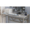 Стіл письмовий Раян Ferrum-decor 750x1000x600 Сірий метал ДСП Бетон 16 мм (FRD-106473)
