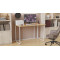 Комп'ютерний стіл Ferrum-decor Ханна 75x100x60 білий ДСП Дуб Артизан 16мм (FRD-106203)