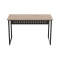 Компьютерный стол Ferrum-decor Майк 75x140x60 черный ДСП Дуб Сан-Марино 32мм (FRD-103875)