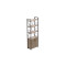 Етажерка 4/60 Ferrum-decor Серії Конект з тумбою 179x60x28 Чорний ДСП Сан-Марино (FRD-104485)