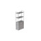Етажерка 3/60 Ferrum-decor Серії Конект із тумбою 144x60x28 Білий ДСП Бетон (FRD-104455)