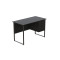 Компьютерный стол Ferrum-decor Гарри 75x140x60 черный ДСП Сосна Кембра 16мм (FRD-103545)