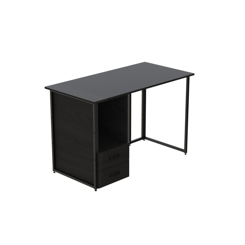 Комп'ютерний стіл Ferrum-decor Отто 75x120x60 чорний ДСП Сосна Кембра 16мм (FRD-103575)
